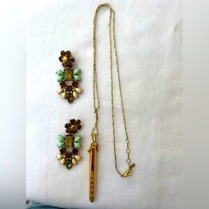 BUNDLE - Stella And Dot Necklace And Statement Earrings